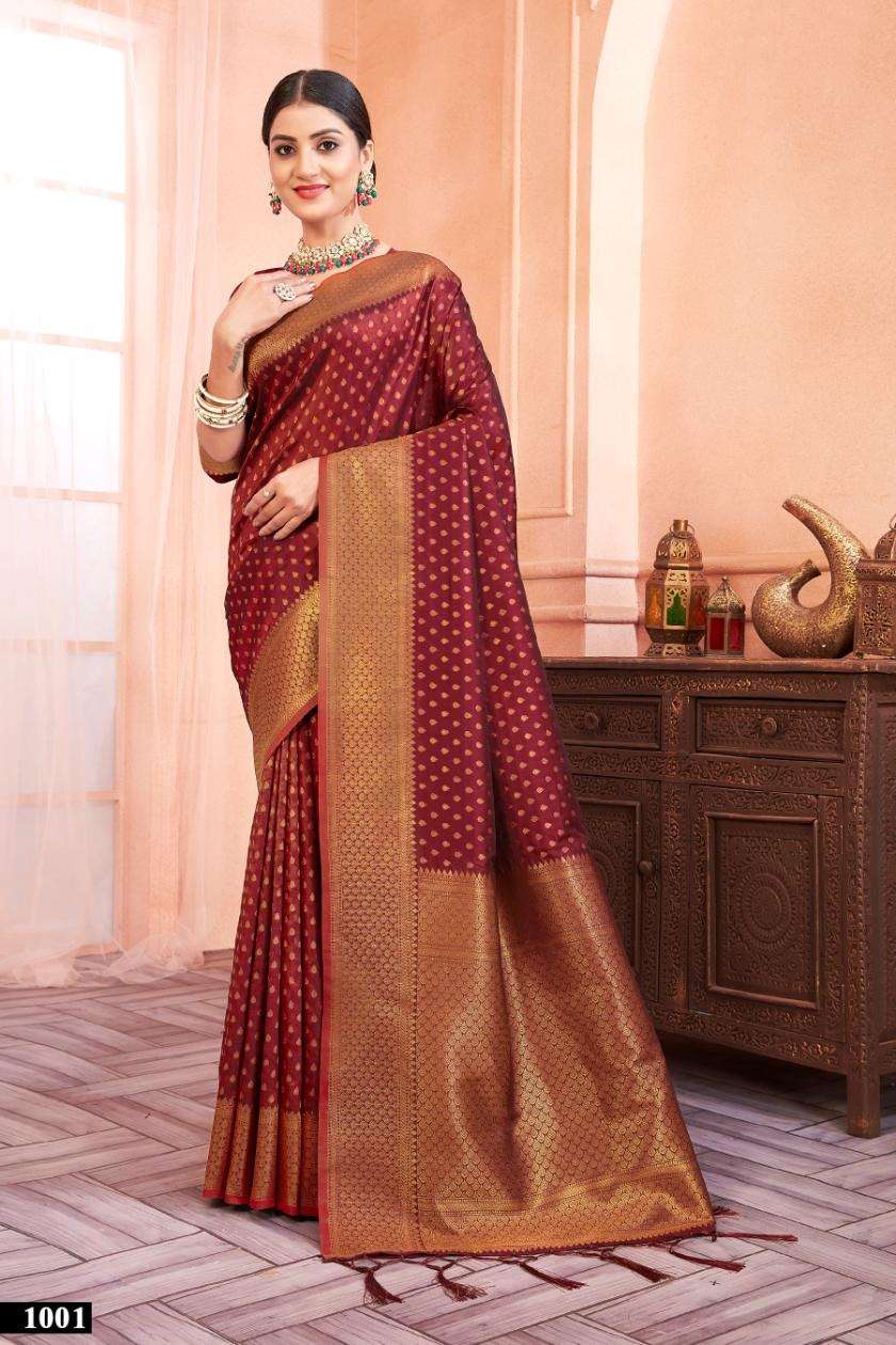 BUNAWAT SUPREME SILK Saree Wholesale catalog