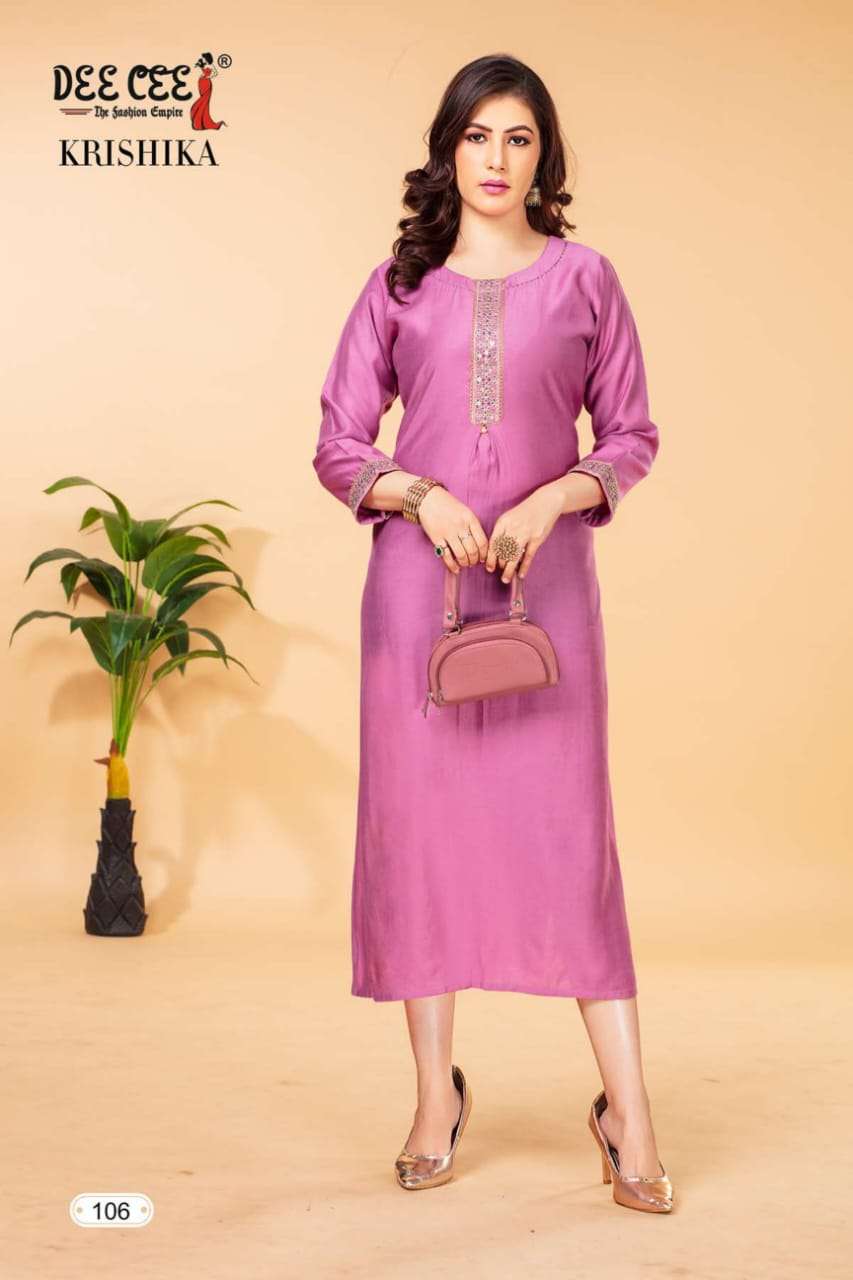 DEECEE KRISHIKA Kurti Wholesale catalog