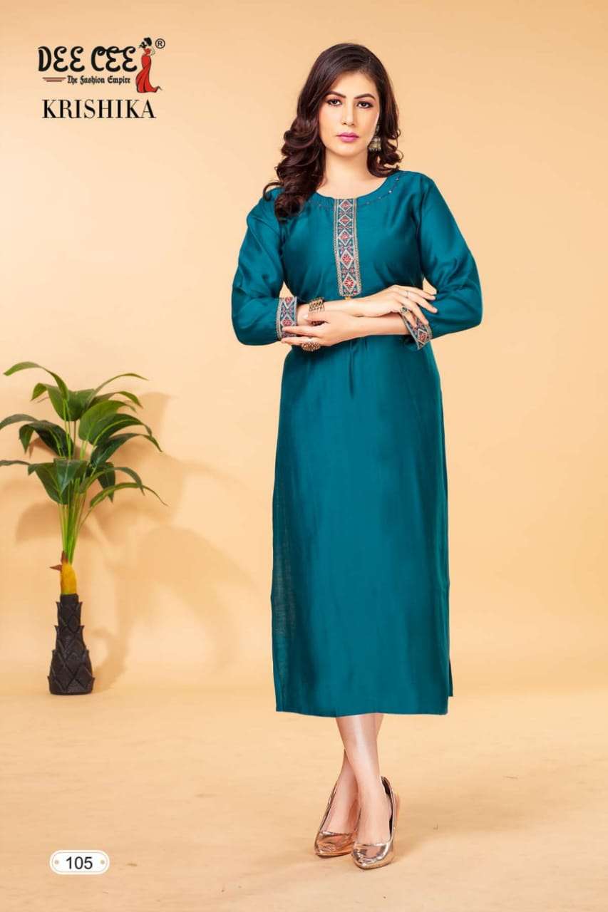 DEECEE KRISHIKA Kurti Wholesale catalog