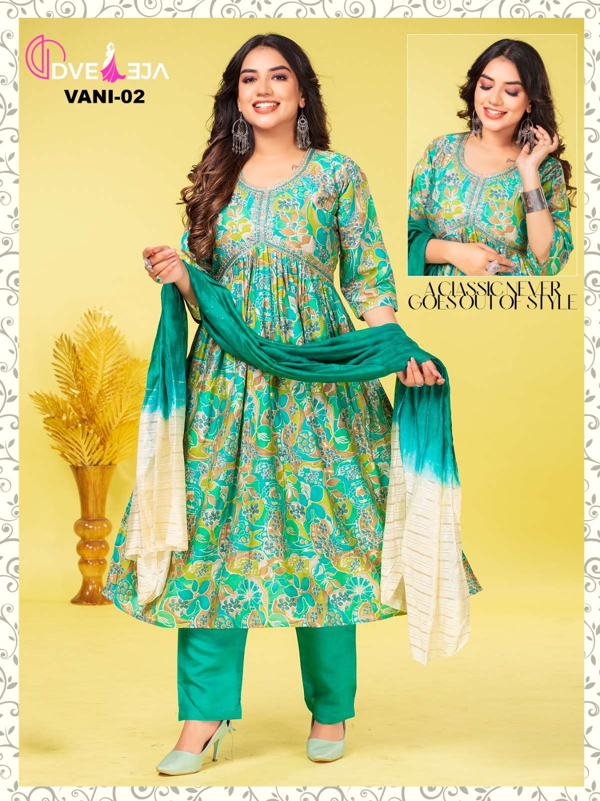 DVEEJA FASHION VAANI SERIES Vol -2 Kurti Wholesale catalog