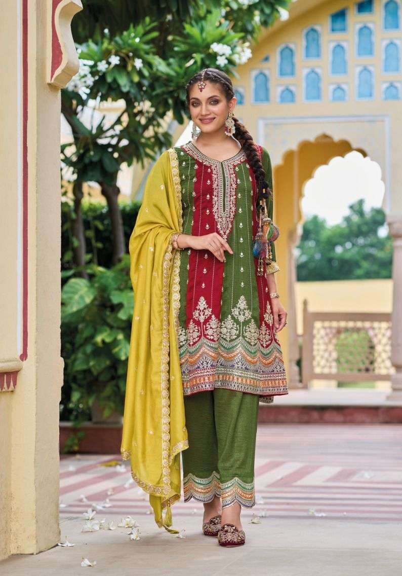 Eba Barbie Vol 2 Premium Silk Salwar Kameez Wholesale catalog