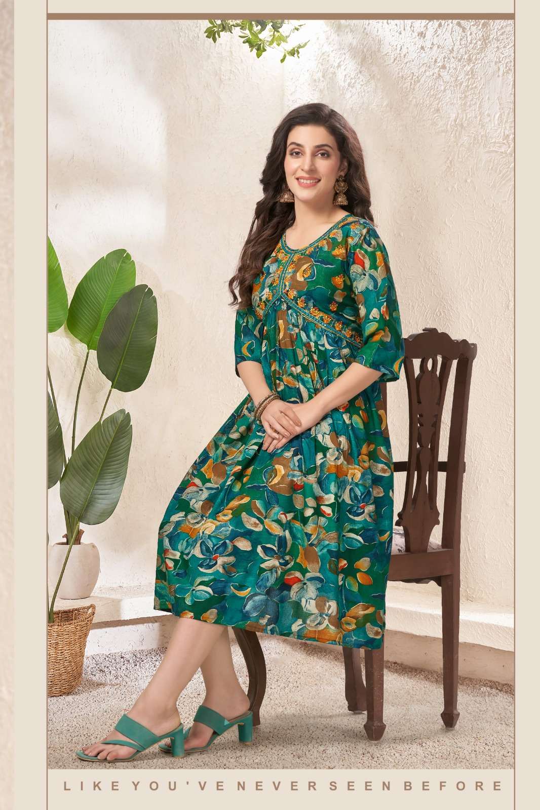 FASHION TALK GHOOMER Kurti Wholesale catalog