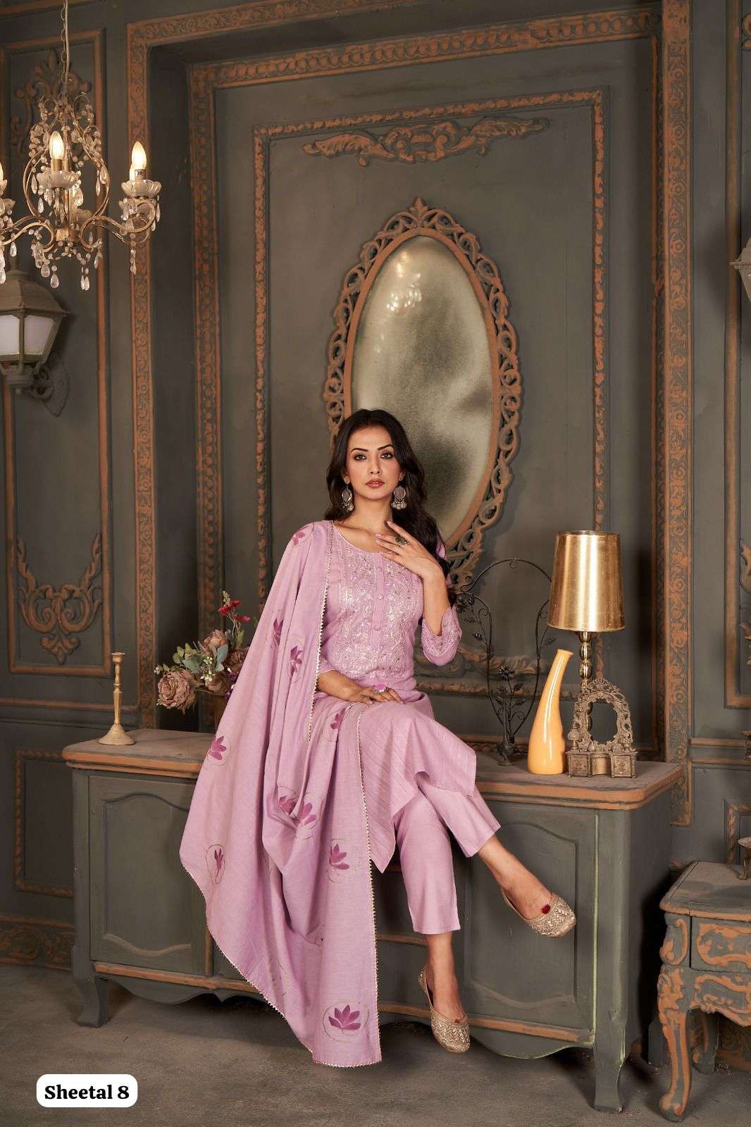 FASHION TALK SHEETAL 8 Kurti Wholesale catalog