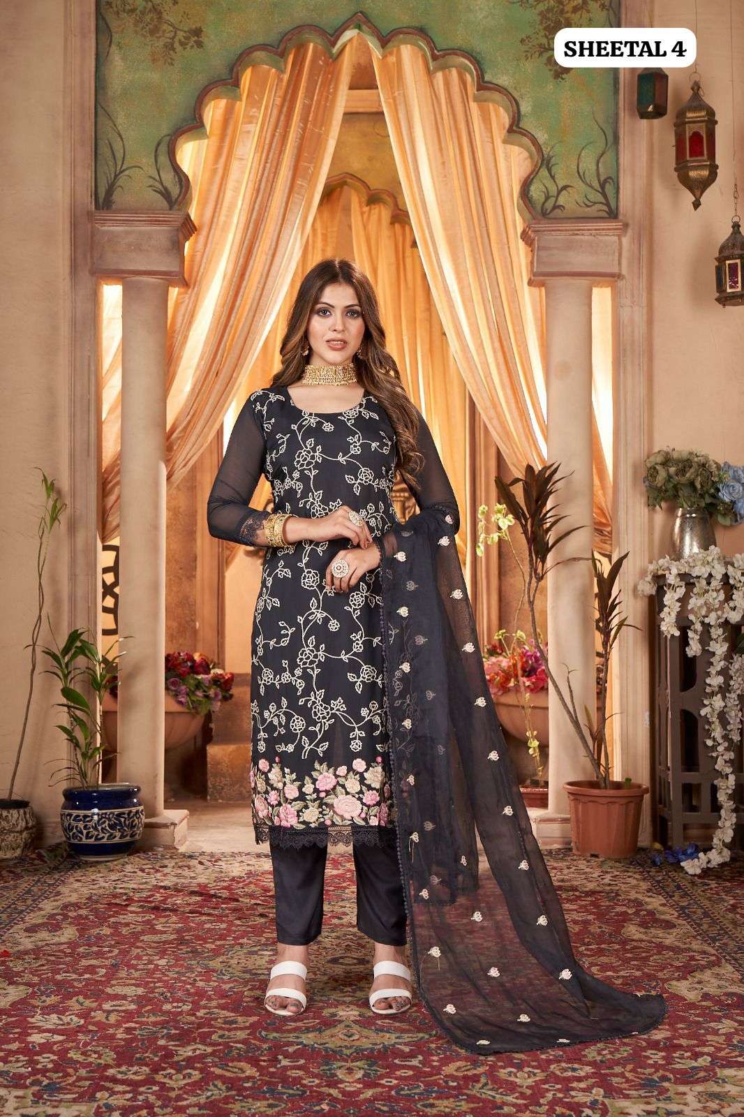 Fashion Talk Sheetal Vol 42 Organza Pakistani Suits Wholesale catalog