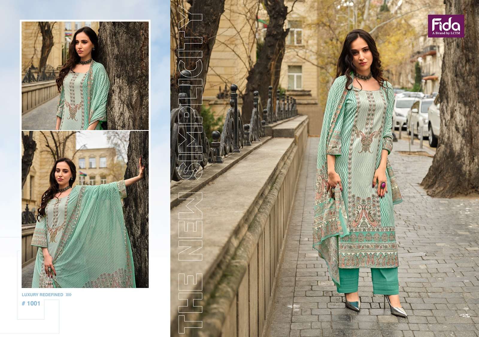Fida Nyra Digital Printed Cotton Dress Material Wholesale catalog