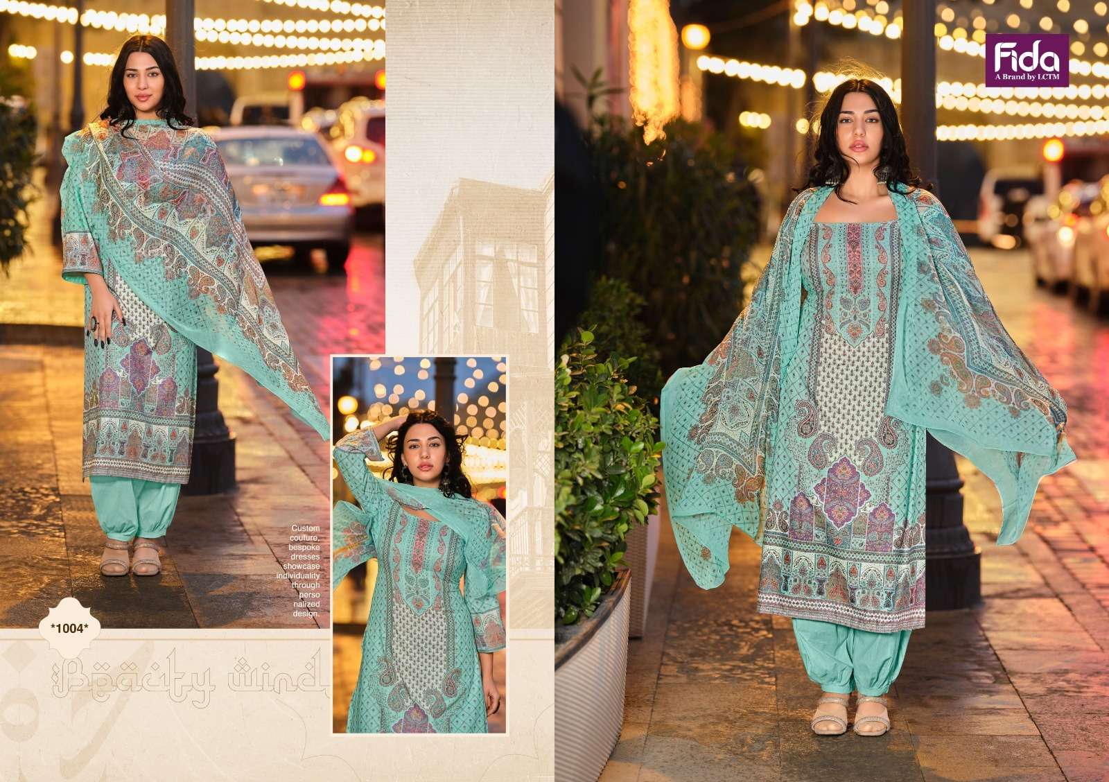 Fida Rinat Digital Printed Dress Material Wholesale catalog