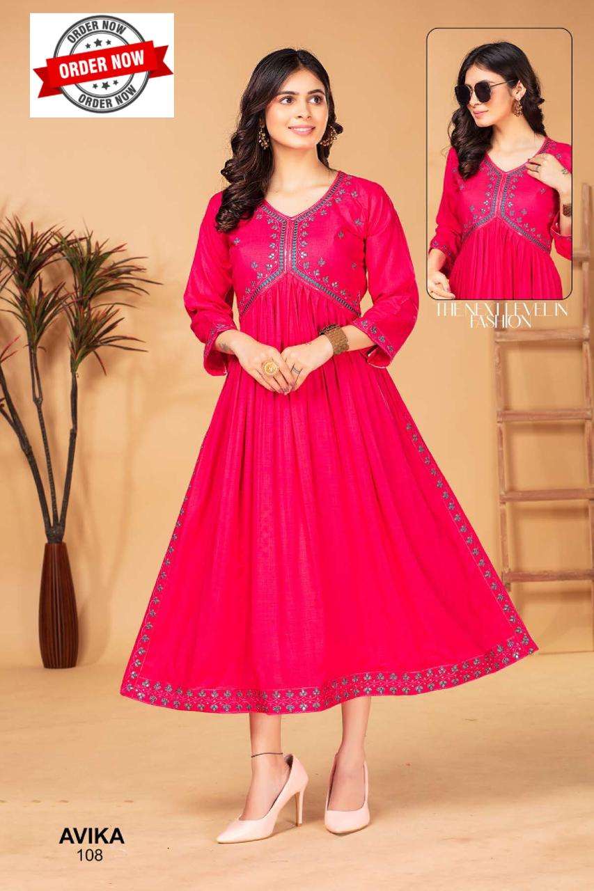 FT AVIKA VOL.1 Kurti Wholesale catalog
