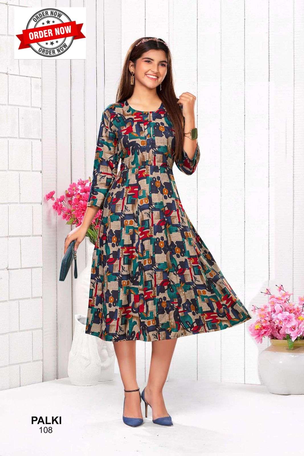 GOLDEN PALKI VOL.1 Kurti Wholesale catalog