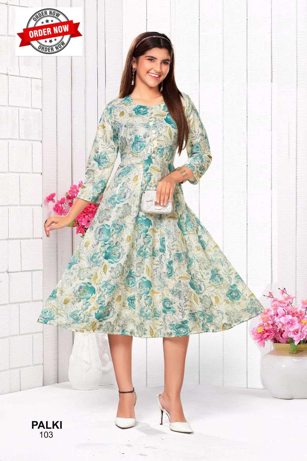 GOLDEN PALKI VOL.1 Kurti Wholesale catalog