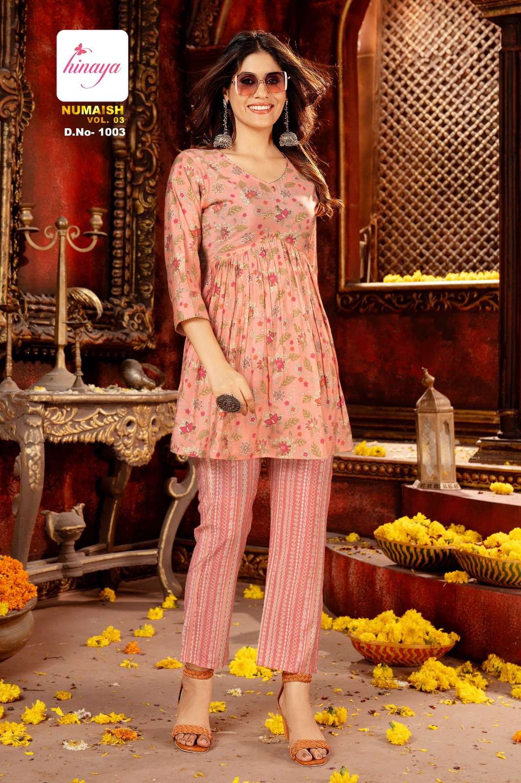 HINAYA NUMAISH VOL-3 Co - ord set Western Wear Wholesale catalog