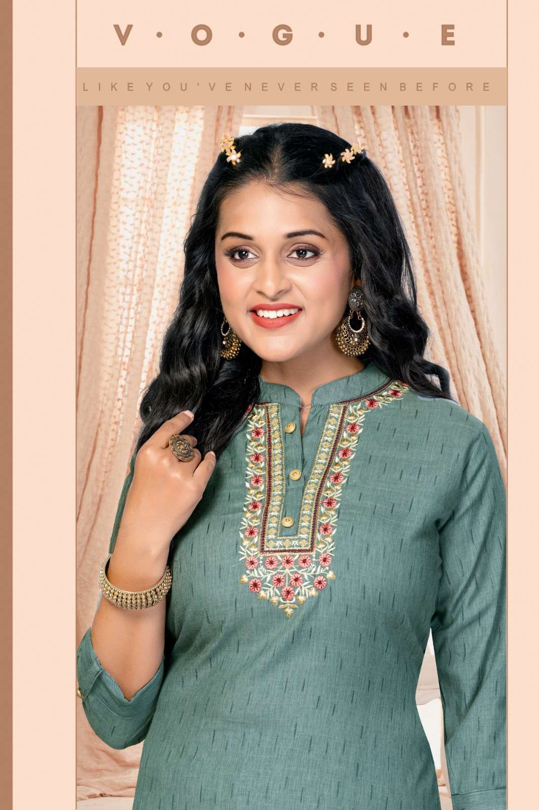 HIRWA CRAYONS Kurti Wholesale catalog