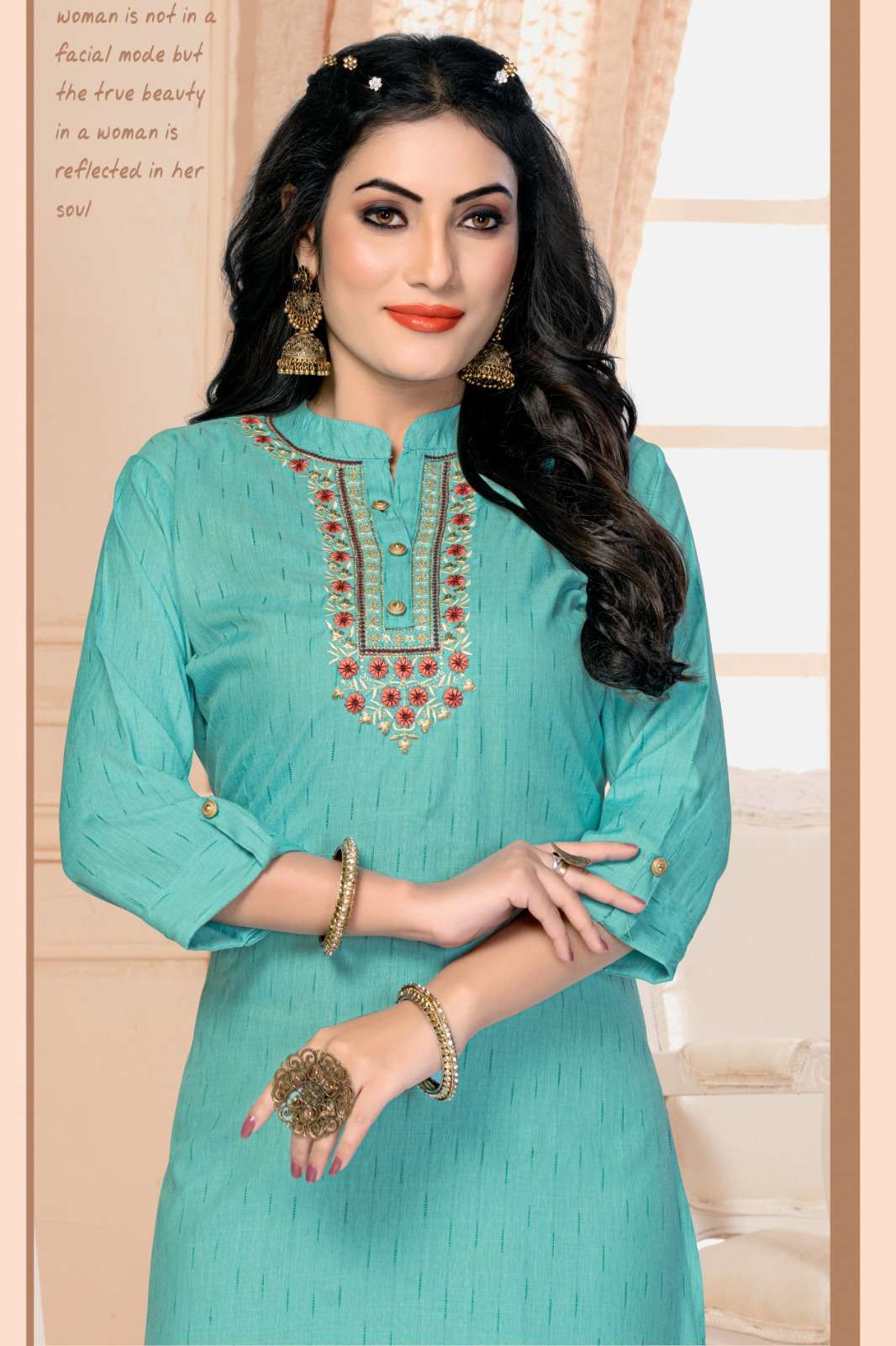 HIRWA CRAYONS Kurti Wholesale catalog