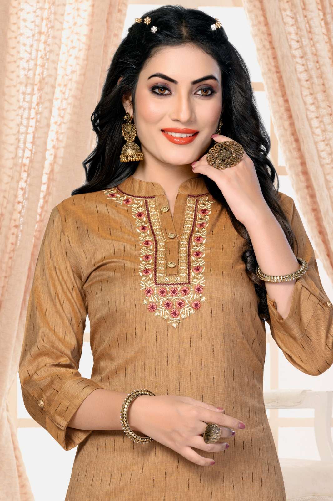 HIRWA CRAYONS Kurti Wholesale catalog