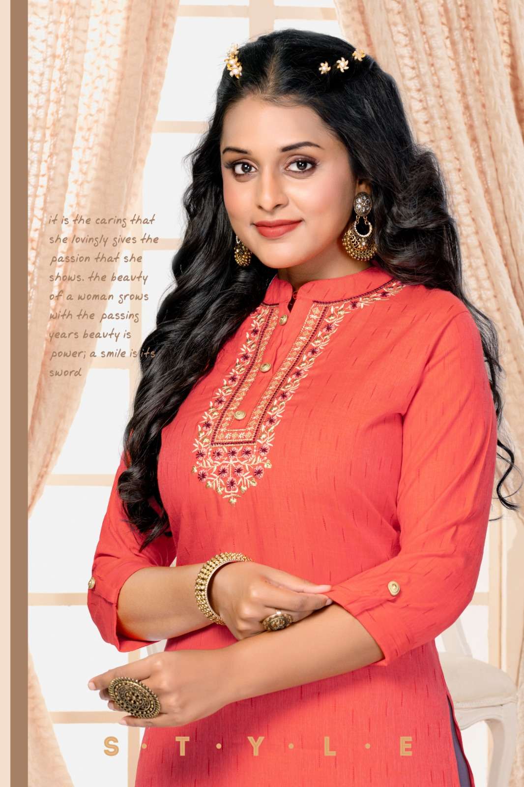 HIRWA CRAYONS Kurti Wholesale catalog