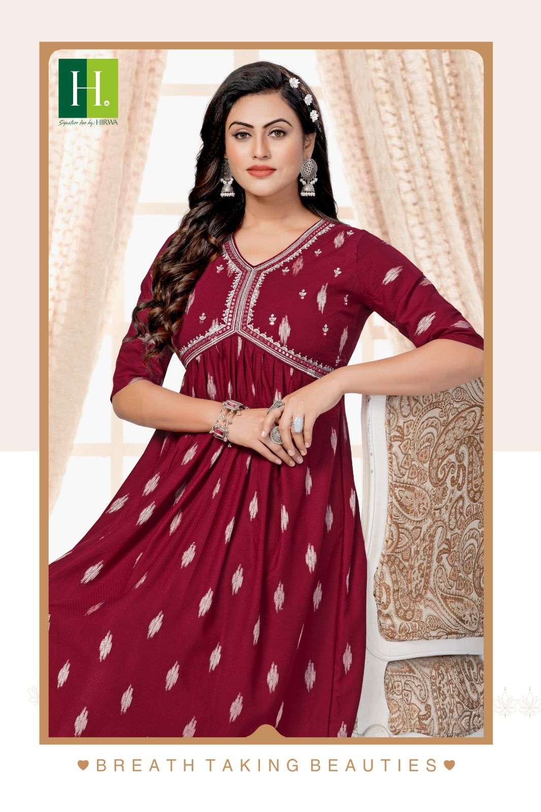 HIRWA Jhalak VOL-2 Kurti Wholesale catalog