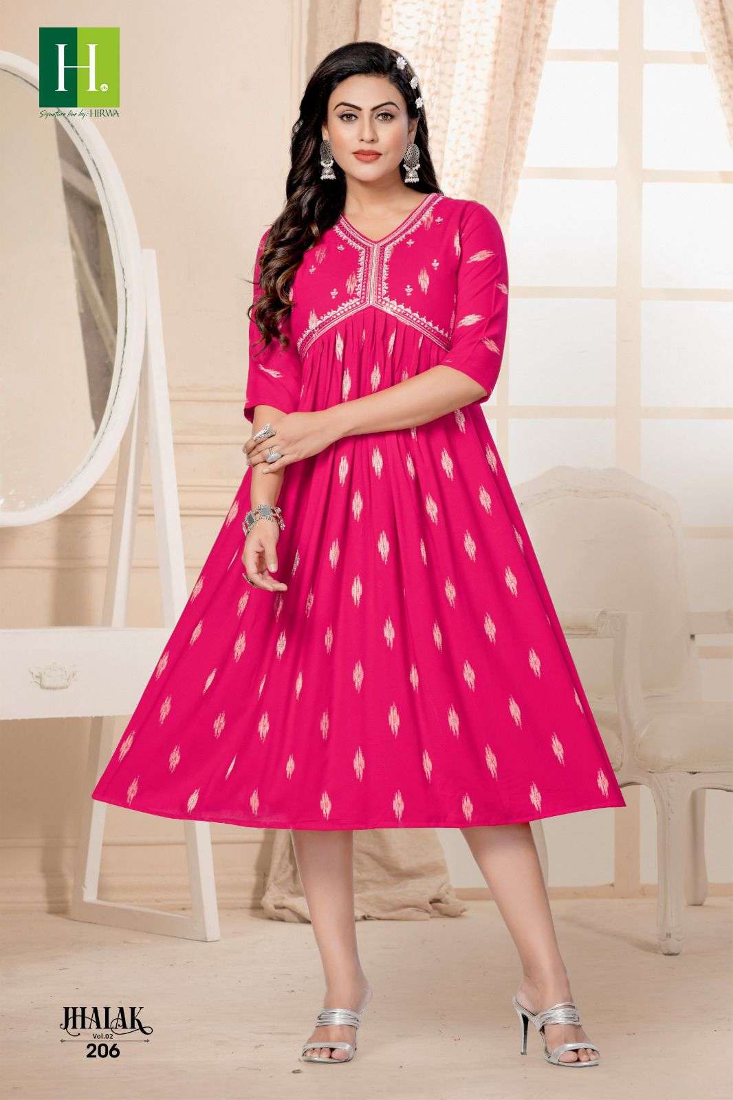 HIRWA Jhalak VOL-2 Kurti Wholesale catalog