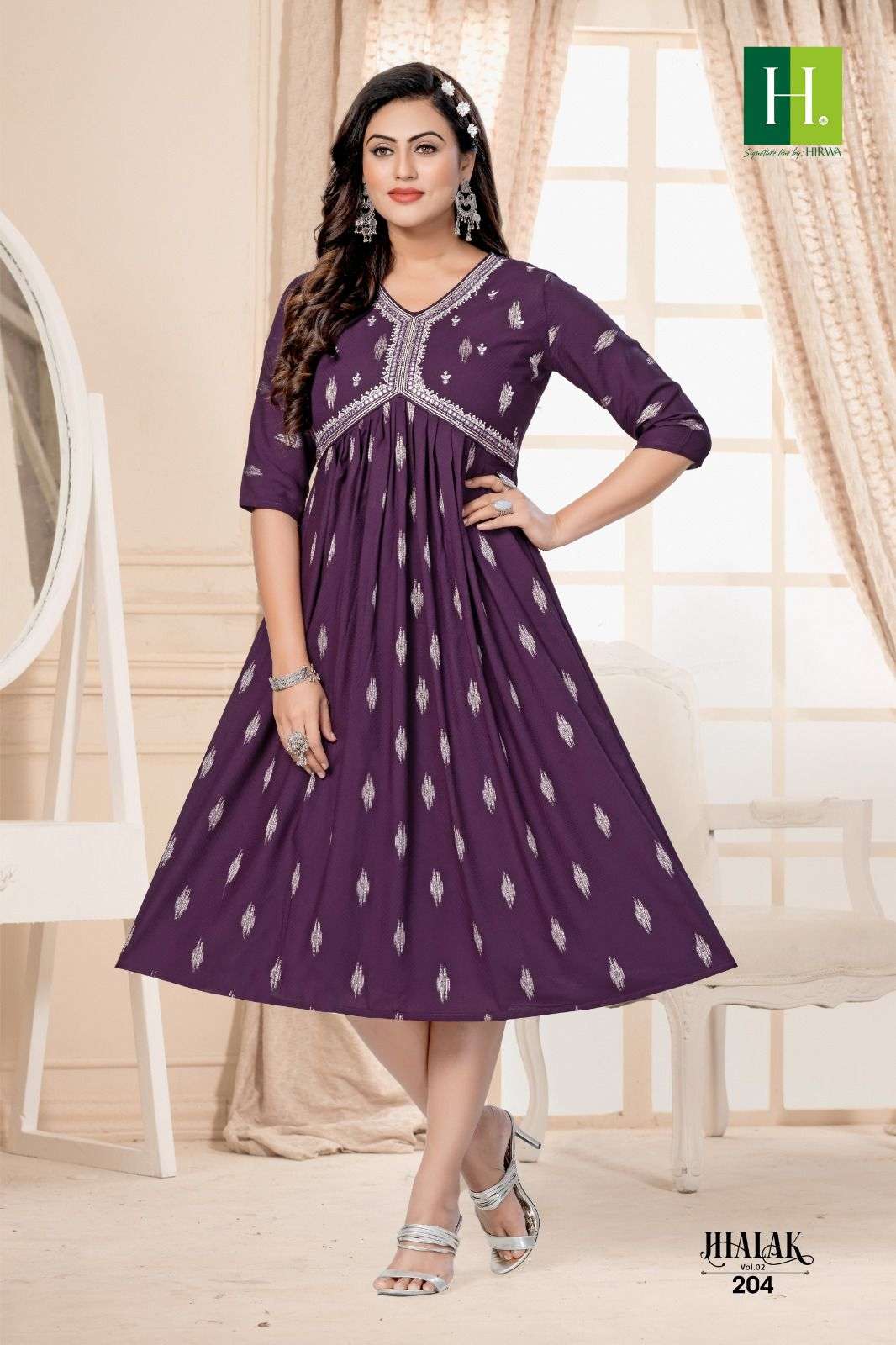 HIRWA Jhalak VOL-2 Kurti Wholesale catalog