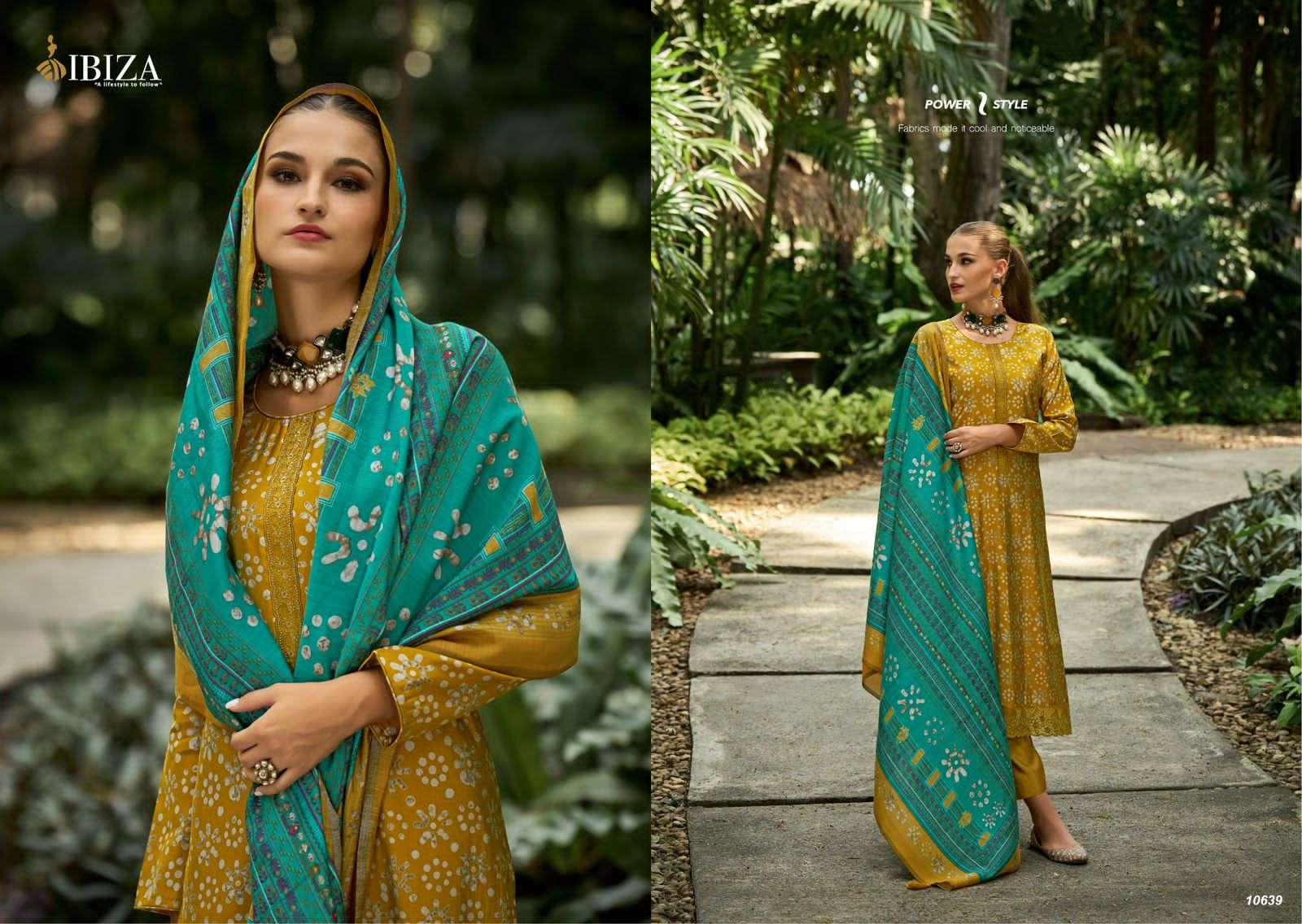Ibiza Batik Salwar Kameez Wholesale catalog