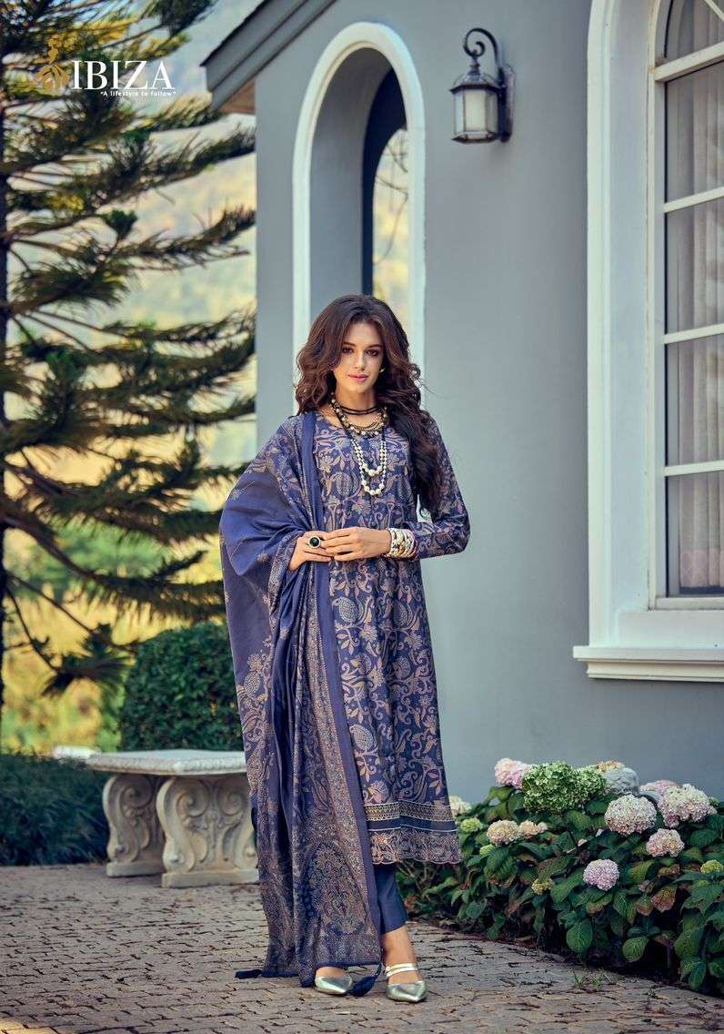 Ibiza Kantha Kari Viscose Maslin Designer Salwar Suits Wholesale catalog