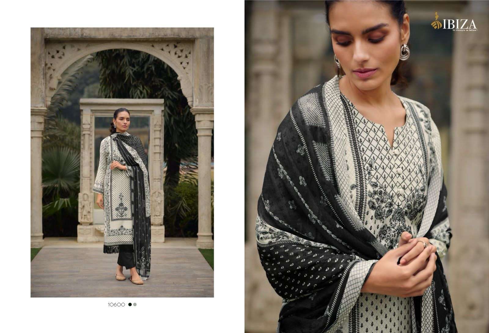 Ibiza Parstoon Musleen Embroidered Designer Salwar Suit Wholesale catalog