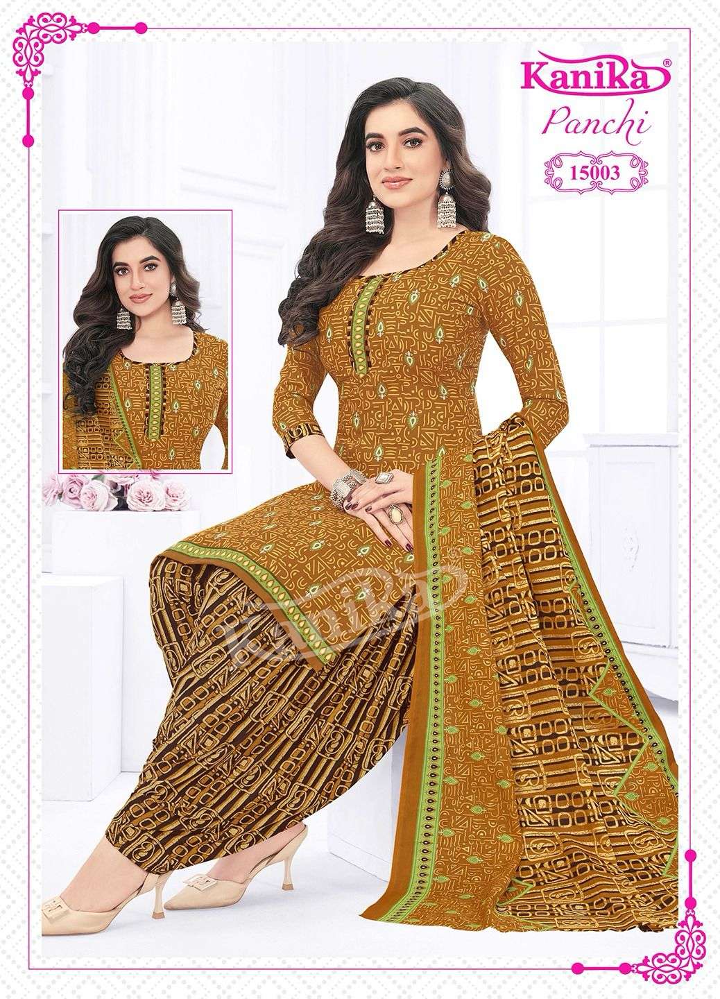 KANIKA PANCHI VOL 15 Dress Materials Wholesale catalog