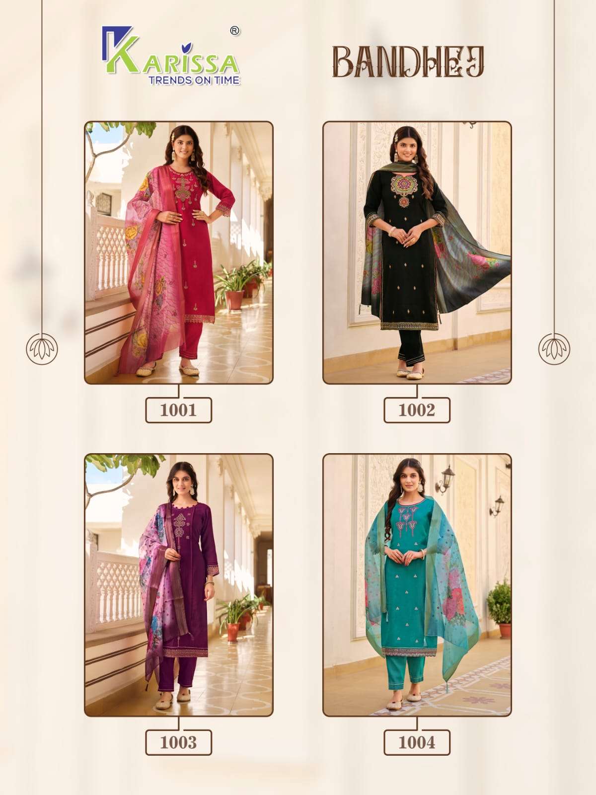 KARISSA BANDHEJ Kurti Wholesale catalog