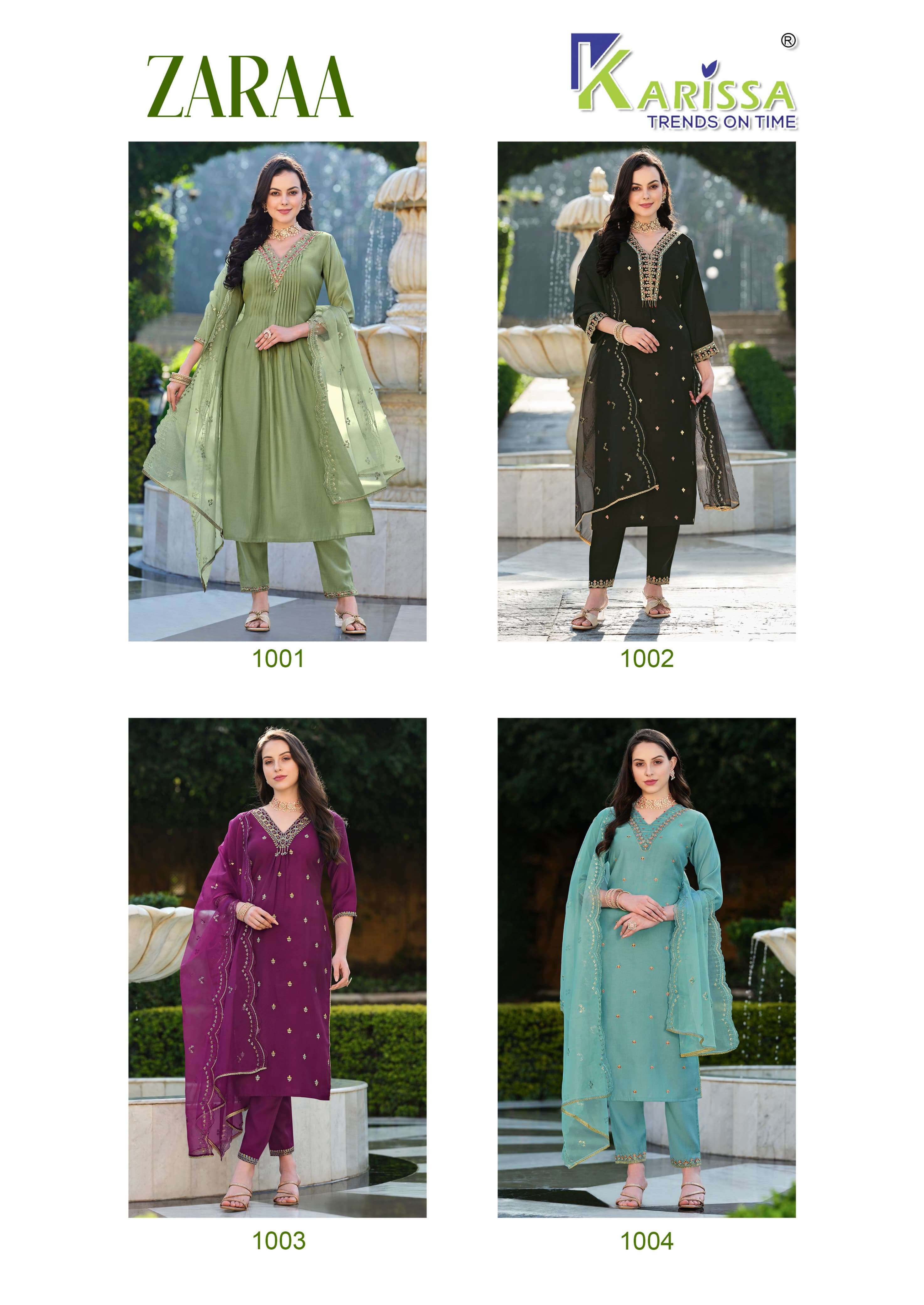 KARISSA ZARAA Kurti Wholesale catalog