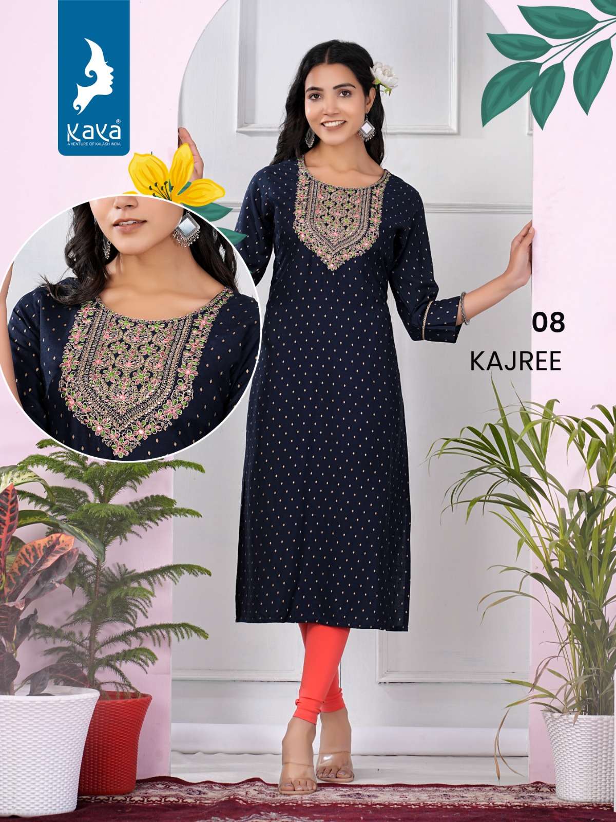 KAYA KAJREE Kurti Wholesale catalog
