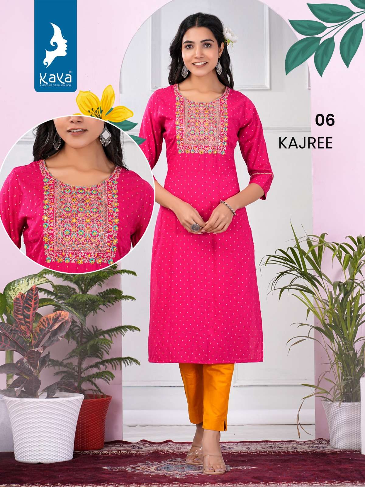 KAYA KAJREE Kurti Wholesale catalog