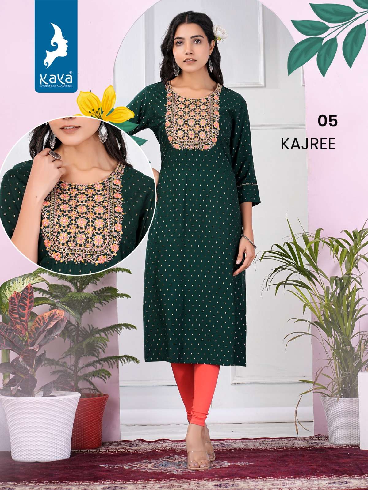 KAYA KAJREE Kurti Wholesale catalog