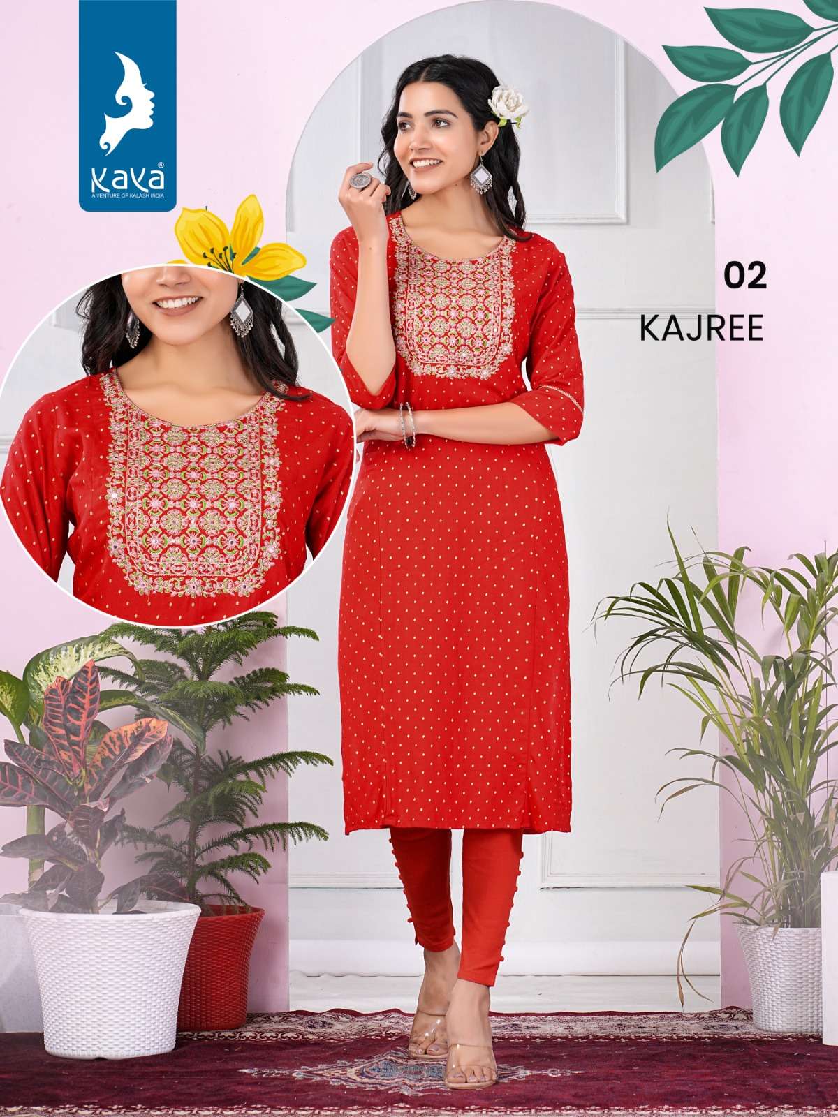 KAYA KAJREE Kurti Wholesale catalog
