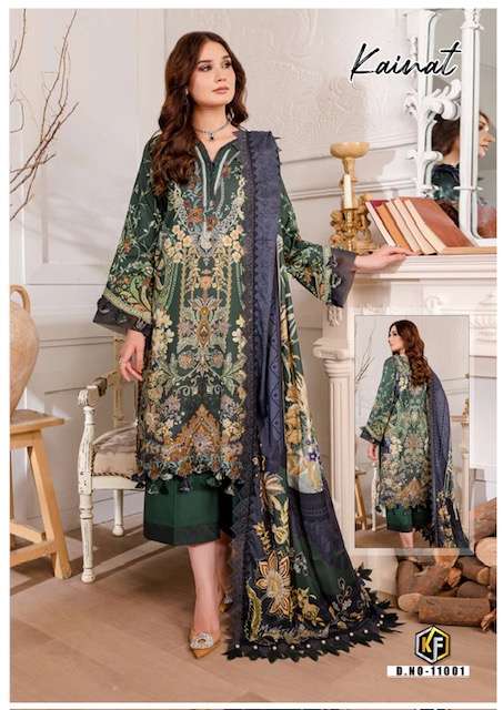 Keval Kainnat Vol-11- Heavy Luxury Lawn Collection Wholesale Catalog