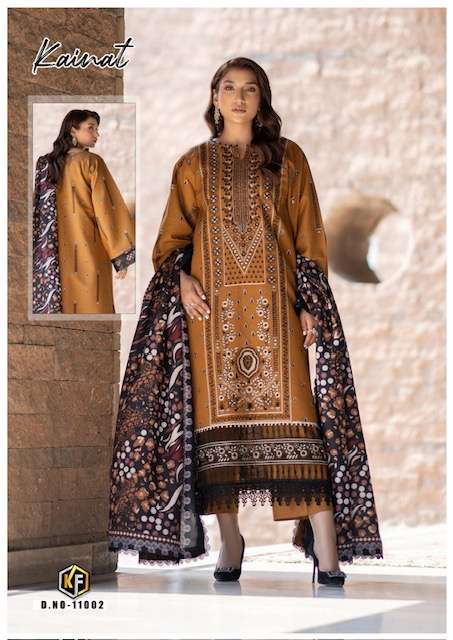 Keval Kainnat Vol-11- Heavy Luxury Lawn Collection Wholesale Catalog