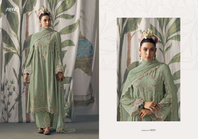 Kimora Heer Mashaallah Printed Muslin Dress Material Wholesale catalog