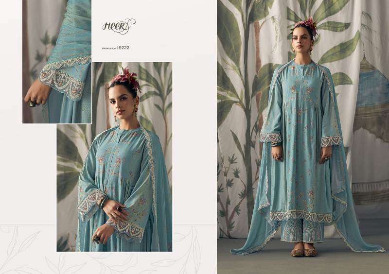 Kimora Heer Mashaallah Printed Muslin Dress Material Wholesale catalog
