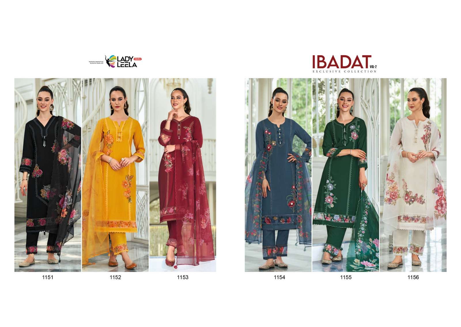 LADY LEELA IBADAT-2 Kurti Wholesale catalog
