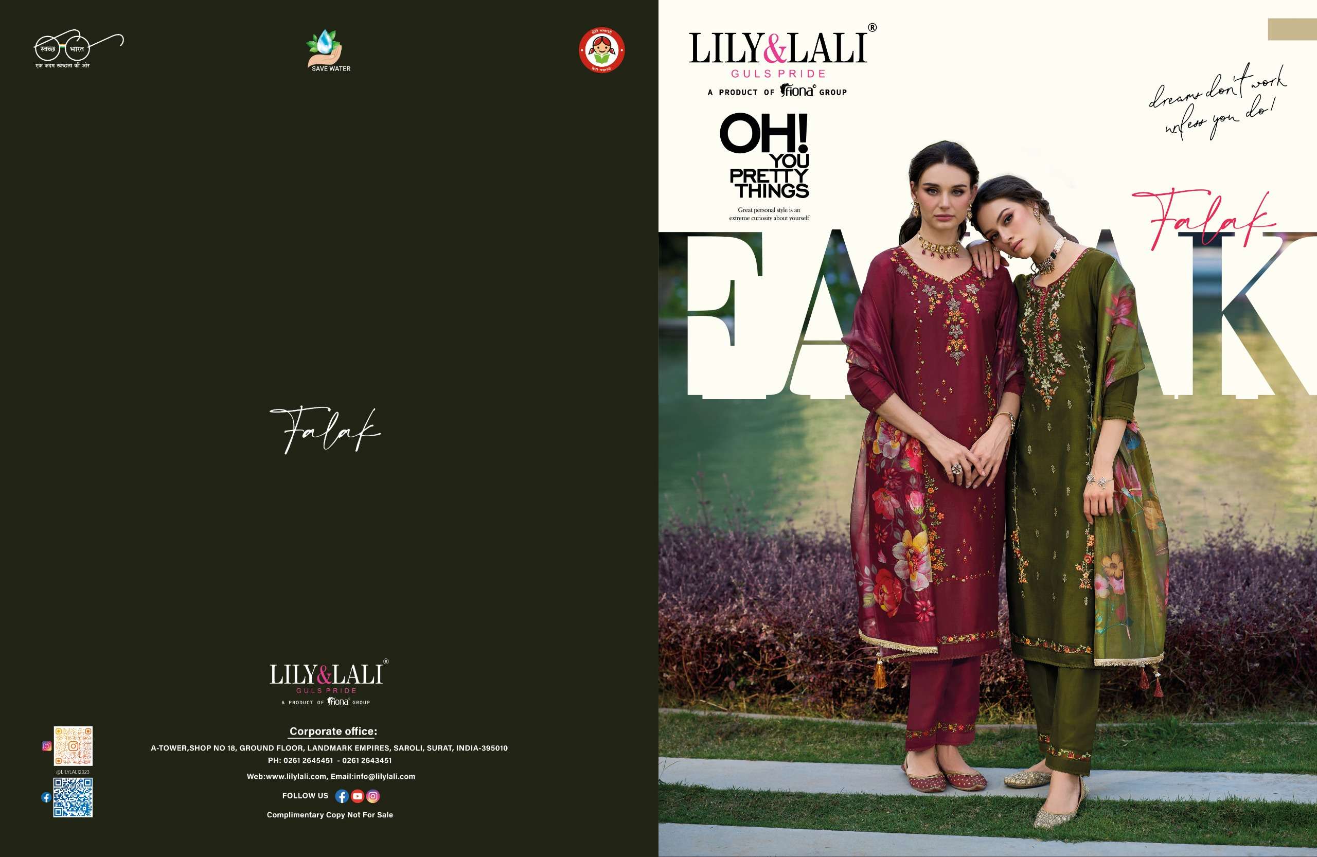 LILY & LALI FALAK Kurti Wholesale catalog