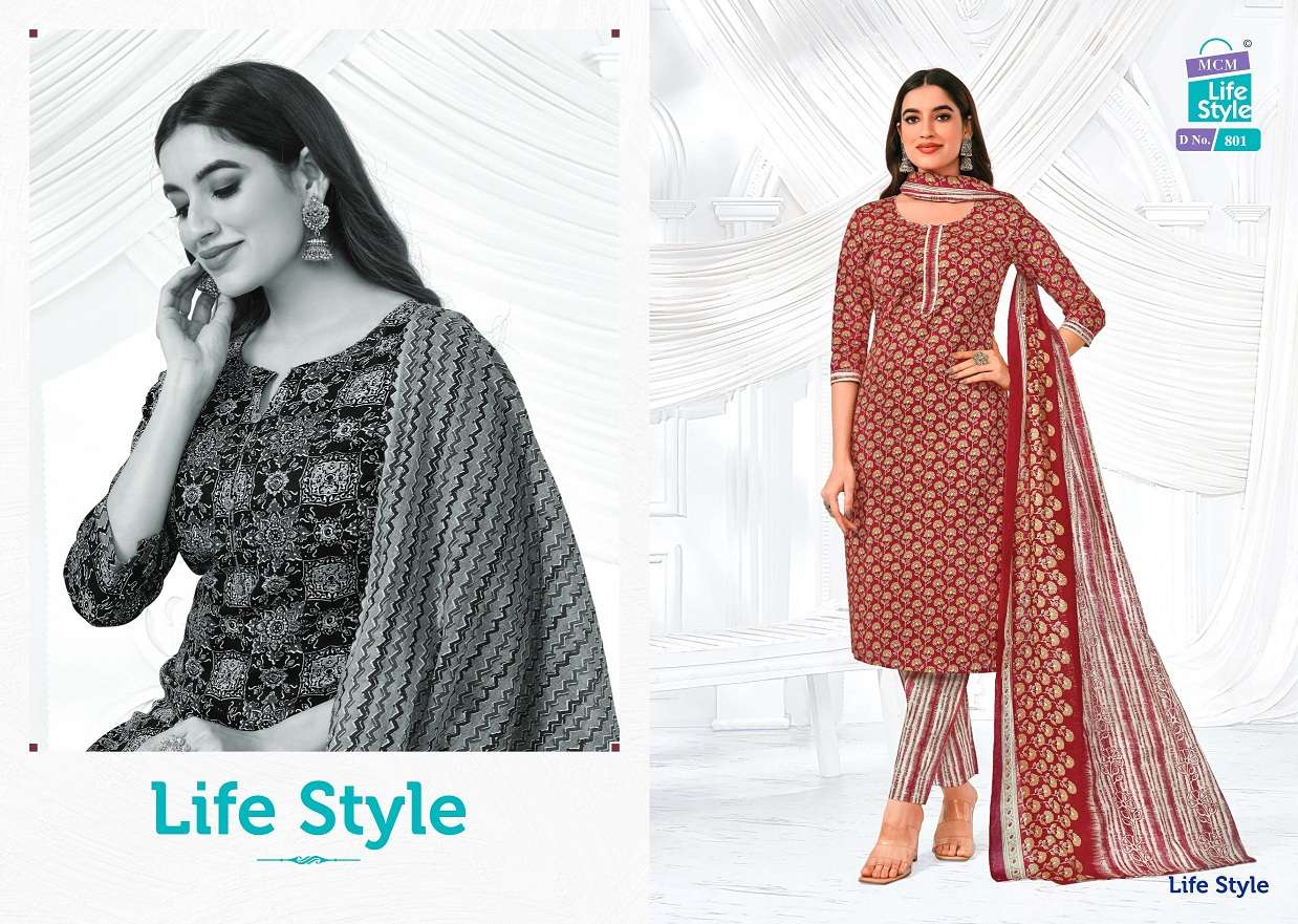 MCM Lifestyle Vol-8 – Dress Material - Wholesale Catalog