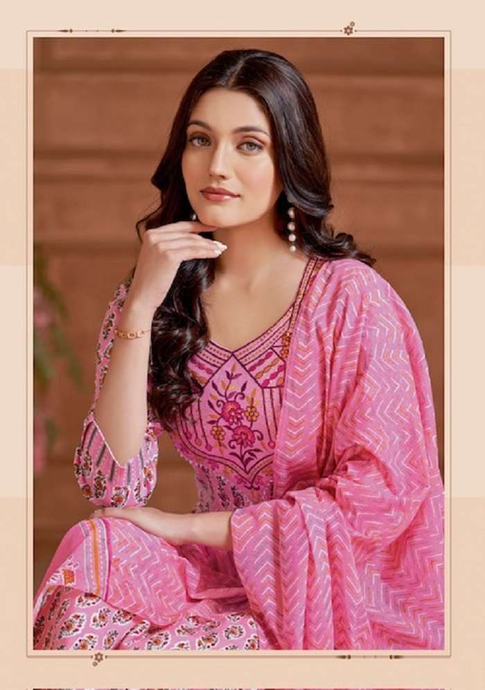 Miss World Sweet Girl Vol 1 Heavy Slub Cotton Dress Material Wholesale catalog