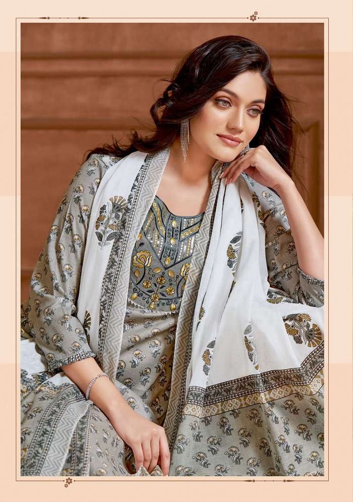 Miss World Sweet Girl Vol 1 Heavy Slub Cotton Dress Material Wholesale catalog