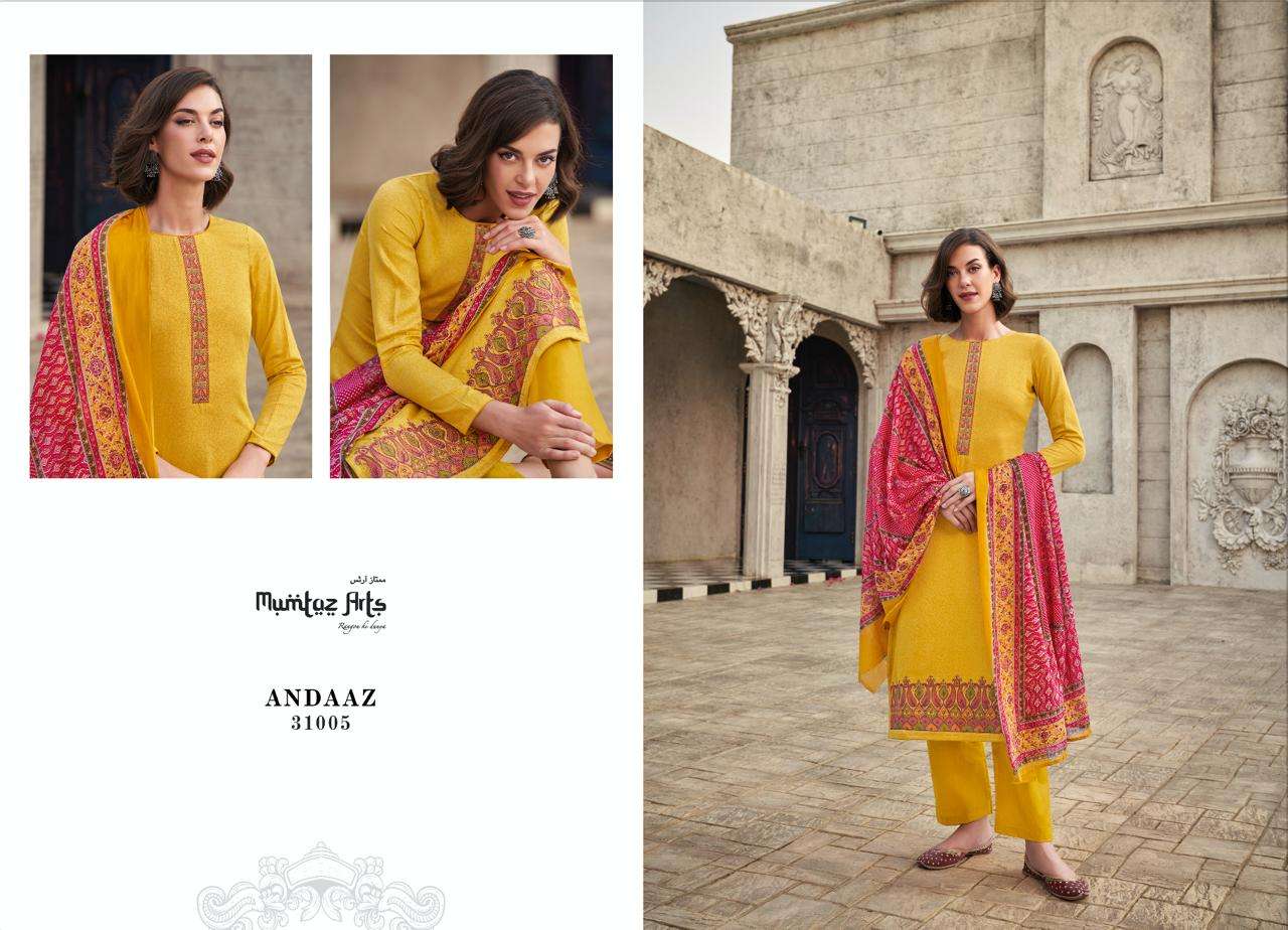 Mumtaz Andaaz Jam Satin Designer Salwar Suits Wholesale catalog