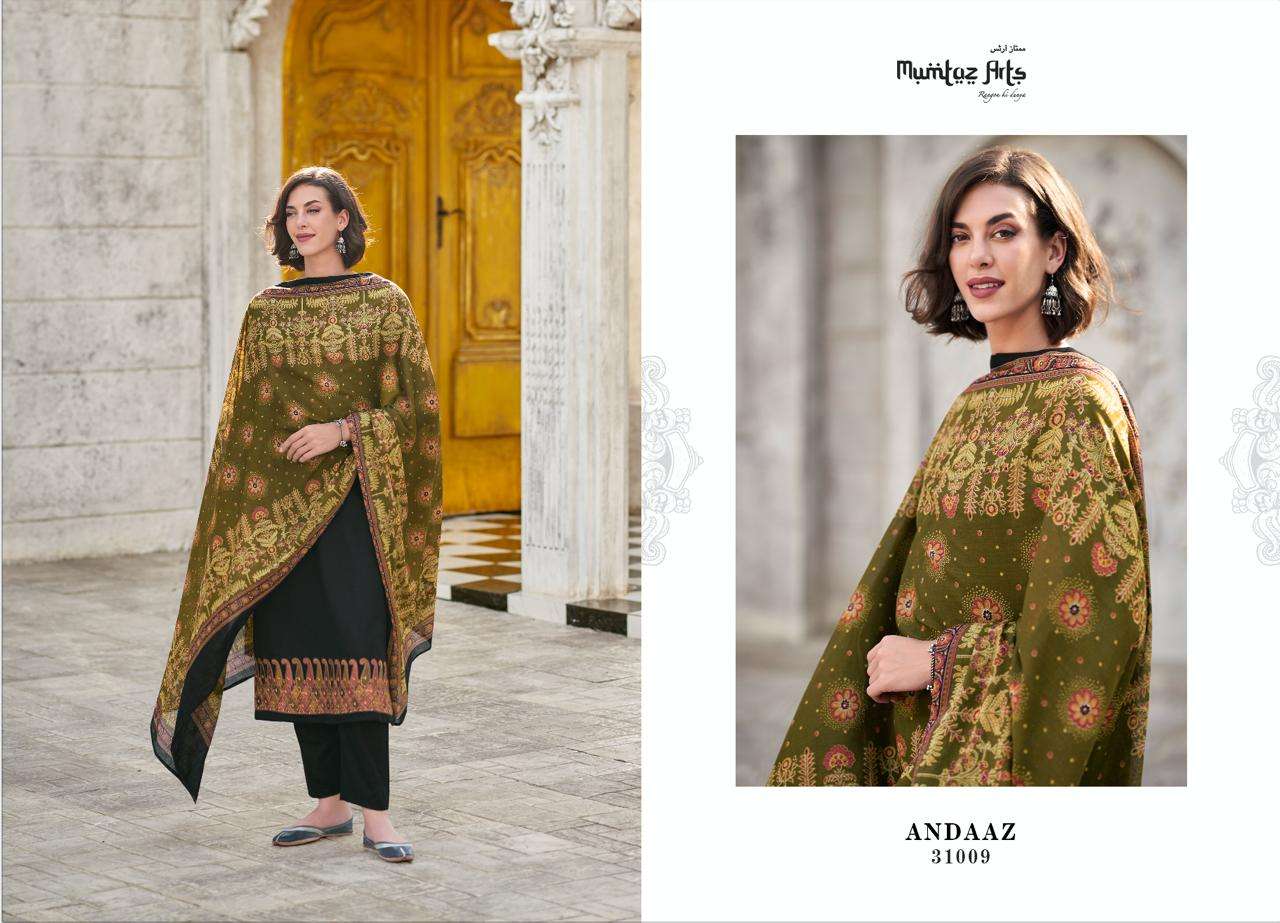 Mumtaz Andaaz Jam Satin Designer Salwar Suits Wholesale catalog