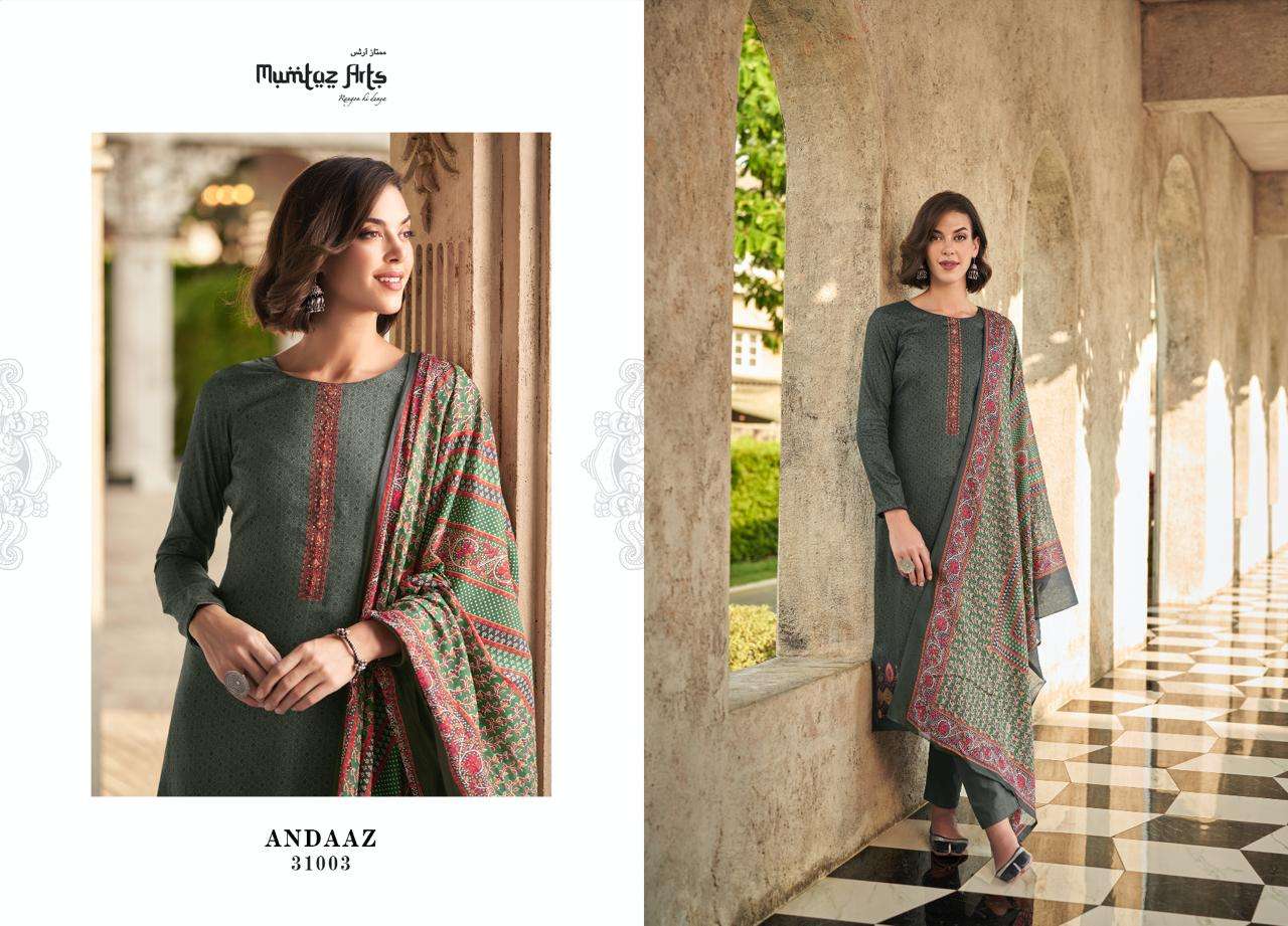 Mumtaz Andaaz Jam Satin Designer Salwar Suits Wholesale catalog