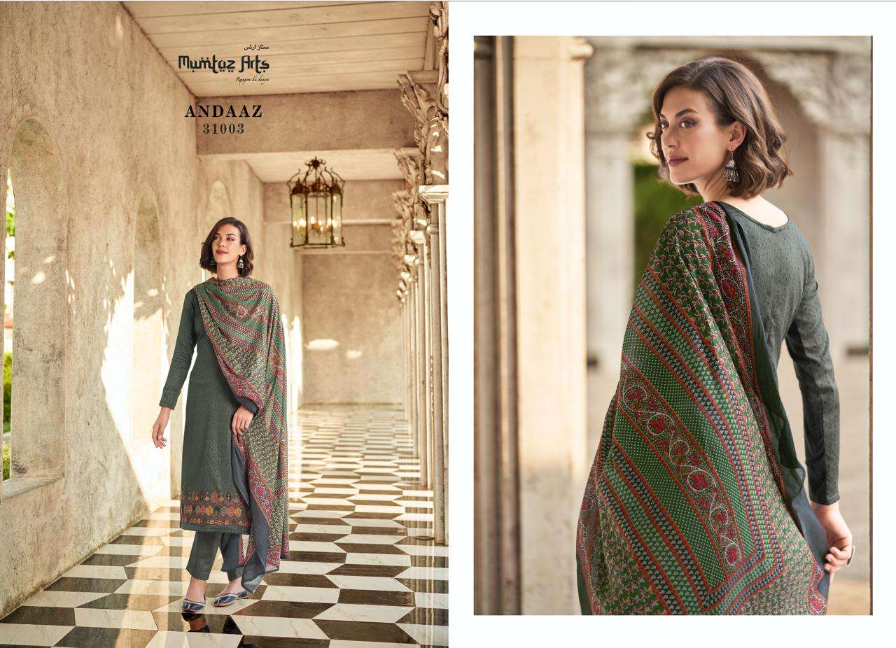 Mumtaz Andaaz Jam Satin Designer Salwar Suits Wholesale catalog