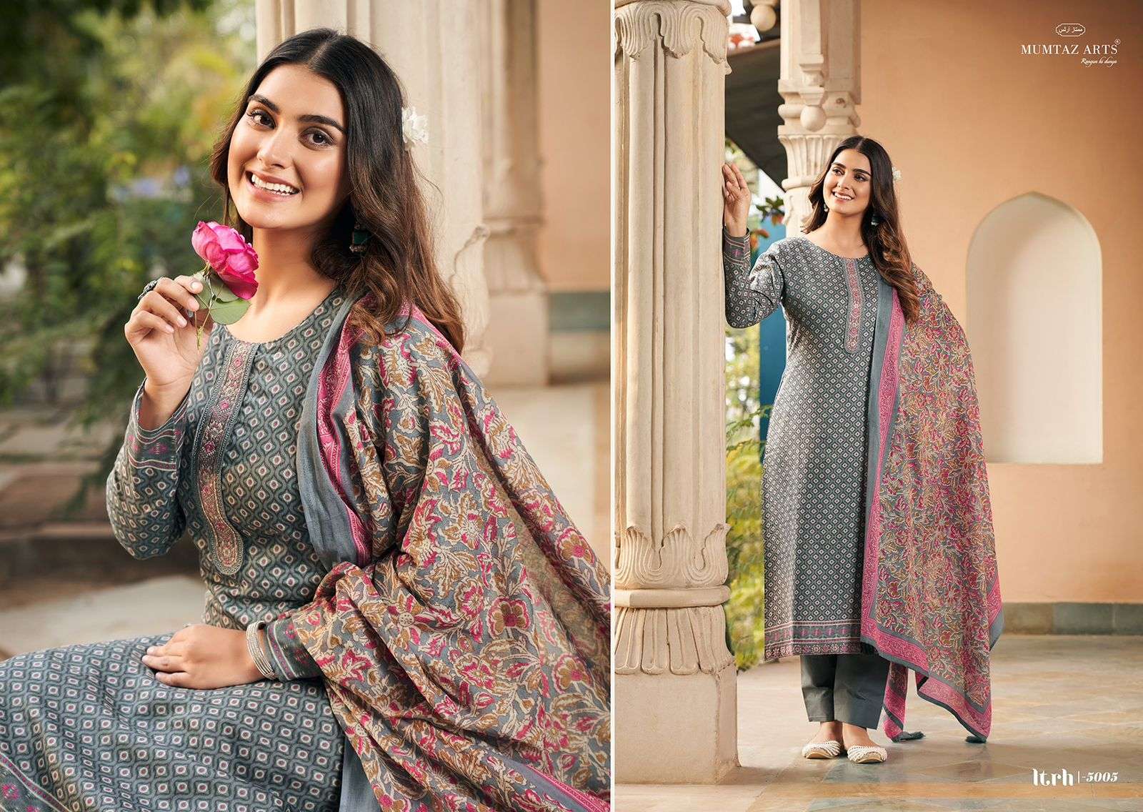 Mumtaz Itrh Dress Material Wholesale catalog