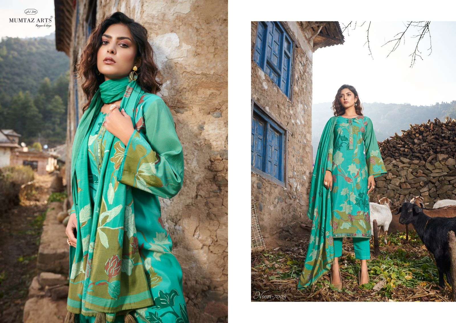 Mumtaz Noori Viscose Muslin Designer Dress Material Wholesale catalog