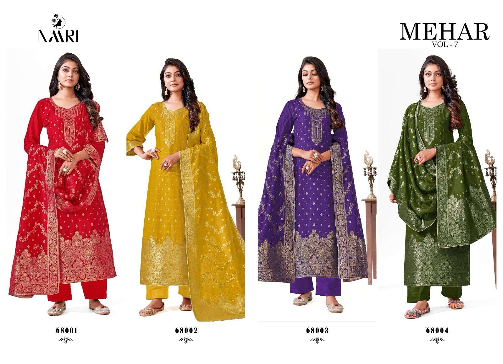 Naari Meher Vol 7 Salwar Kameez Wholesale catalog