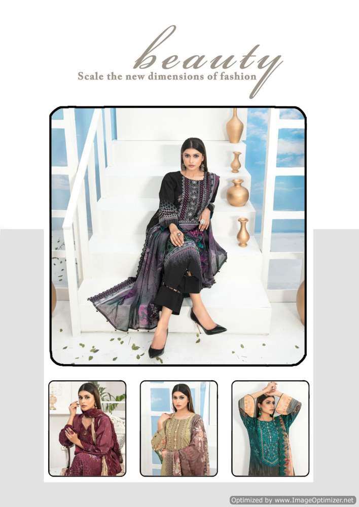 Nafisa Andaaz Vol-3 -Dress Material -Wholesale Catalog