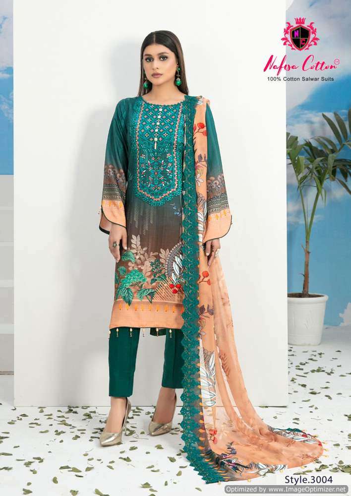 Nafisa Andaaz Vol-3 -Dress Material -Wholesale Catalog