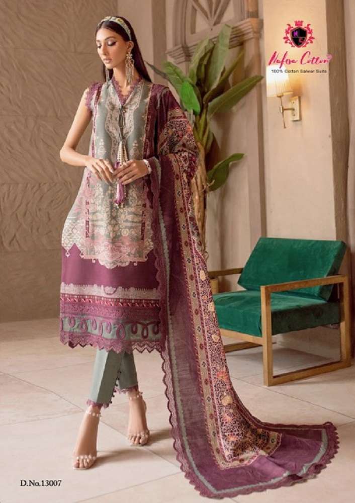 Nafisa Sahil Vol-13 -Dress Material -Wholesale Catalog